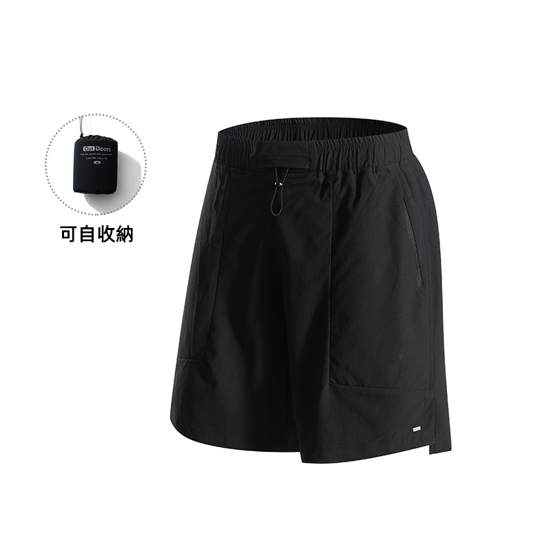 潮牌戶外短褲男夏季速乾運動休閒百搭寬鬆輕薄五分褲可收納