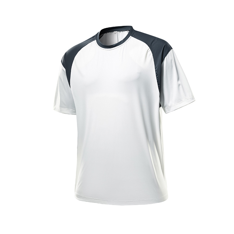 潮牌夏季T恤男UPF50+百搭休閒防紫外線速幹輕薄透氣情侶短袖