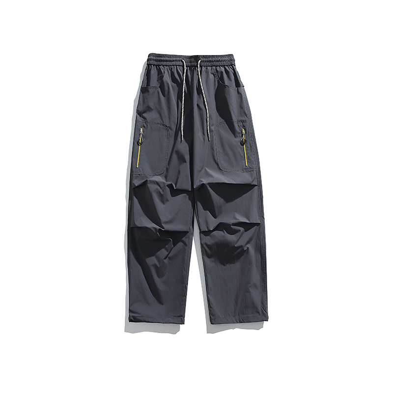 潮牌戶外登山耐磨三防潑水衝鋒褲男女徒步速幹直筒工裝褲子