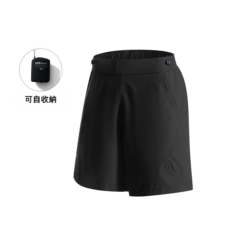 潮牌戶外短褲男夏季百搭休閒運動寬鬆輕薄五分褲可收納短褲