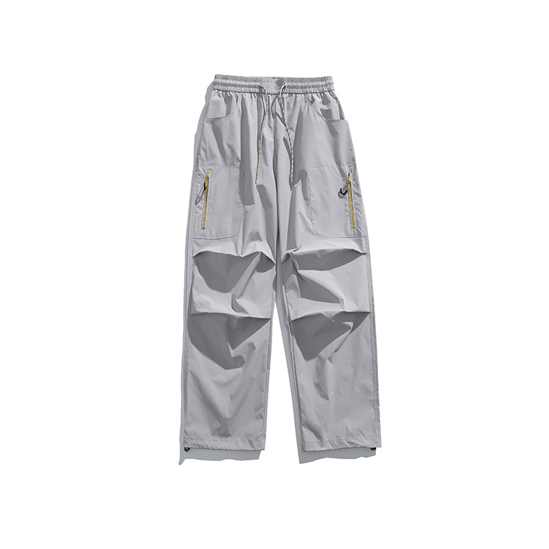 潮牌戶外登山耐磨三防潑水衝鋒褲男女徒步速幹直筒工裝褲子