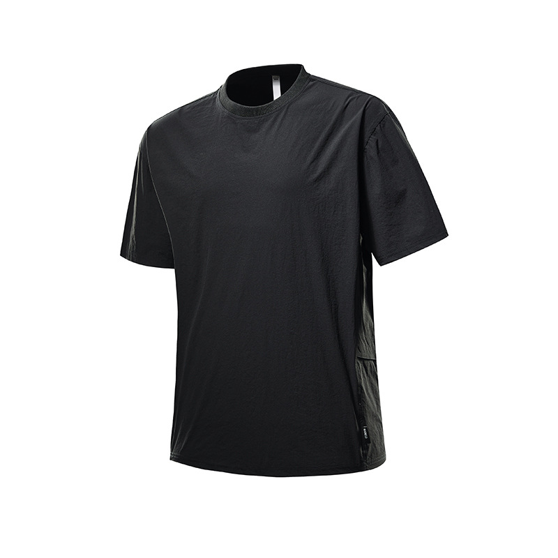 IZEXX潮牌戶外短袖男UPF50 山系夏季速乾百搭休閒輕薄透氣情侶T恤