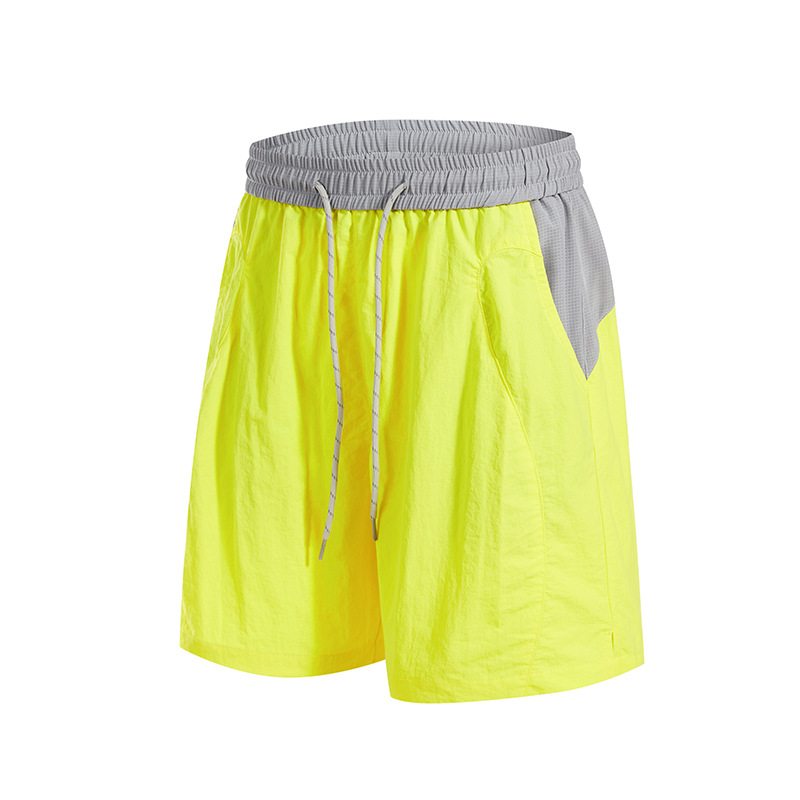 潮牌夏季戶外三防運動短袖短褲套裝男多口袋輕薄圓領T恤上衣