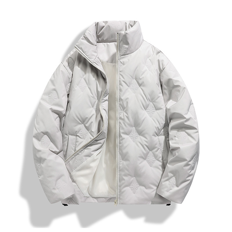 潮牌冬季防寒保暖加厚棉衣男女立領麵包服夾克棉服棉襖外套