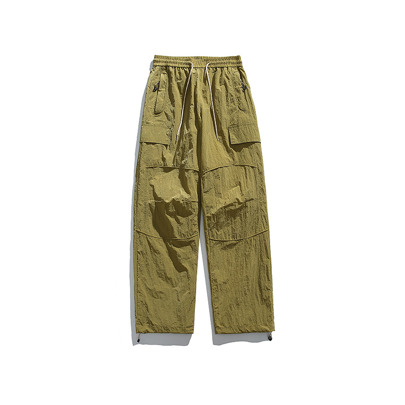 潮牌戶外登山三防潑水速幹衝鋒褲春秋季徒步機能傘兵工裝褲