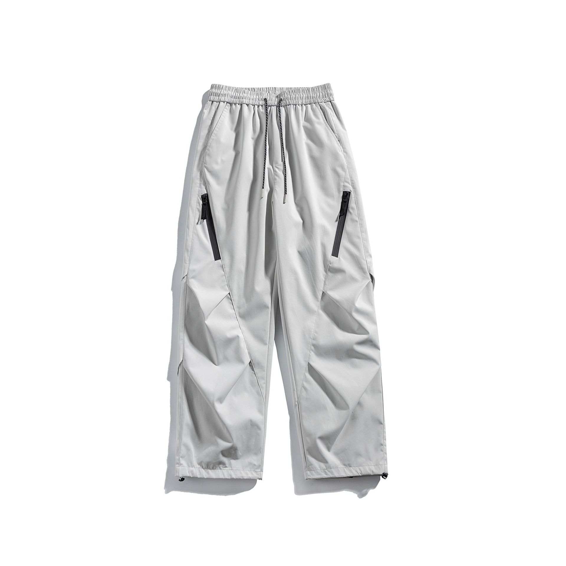 潮牌戶外三合一加厚羽絨衝鋒褲男女款防風保暖直筒工裝褲