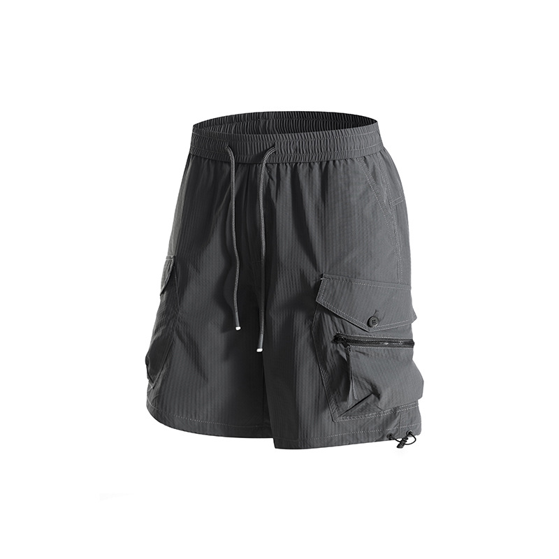 潮牌戶外短褲男山系夏季三防百搭休閒運動寬鬆輕薄五分褲