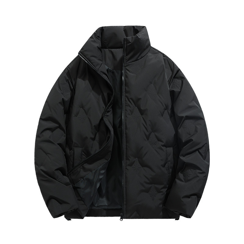 潮牌冬季防寒保暖加厚棉衣男女立領麵包服夾克棉服棉襖外套