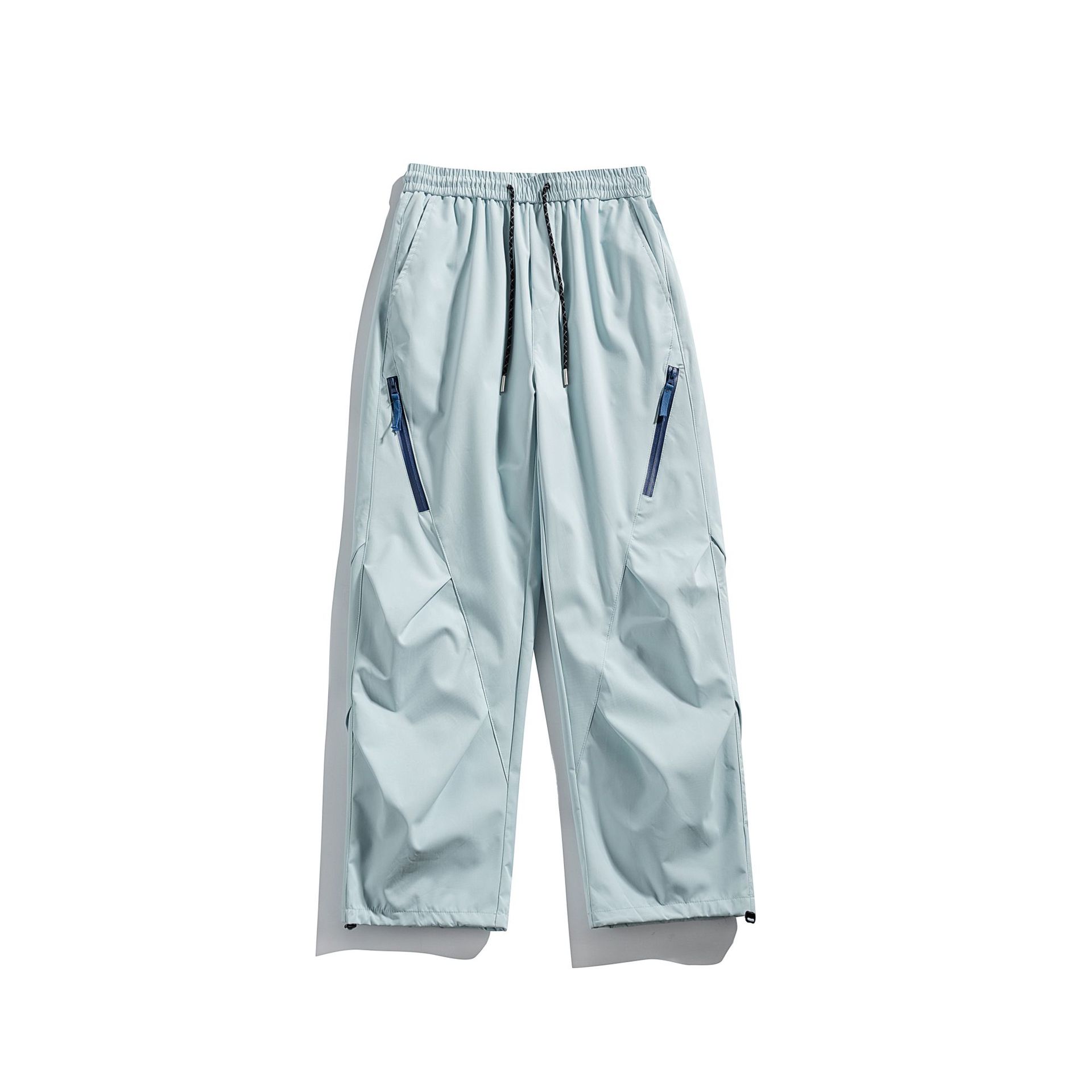 潮牌戶外三合一加厚羽絨衝鋒褲男女款防風保暖直筒工裝褲