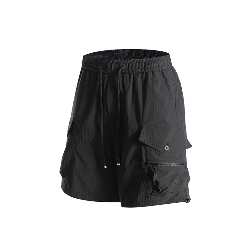 潮牌戶外短褲男山系夏季三防百搭休閒運動寬鬆輕薄五分褲
