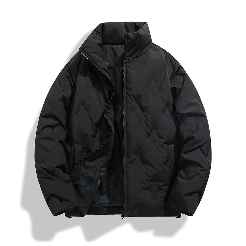 潮牌冬季防寒保暖加厚棉衣男女立領麵包服夾克棉服棉襖外套