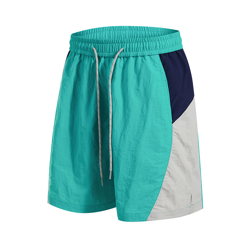 潮牌夏季戶外運動套裝輕薄速幹T恤短袖男防紫外線跑步短褲