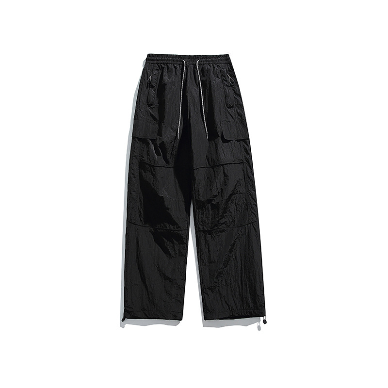 潮牌戶外登山三防潑水速幹衝鋒褲春秋季徒步機能傘兵工裝褲