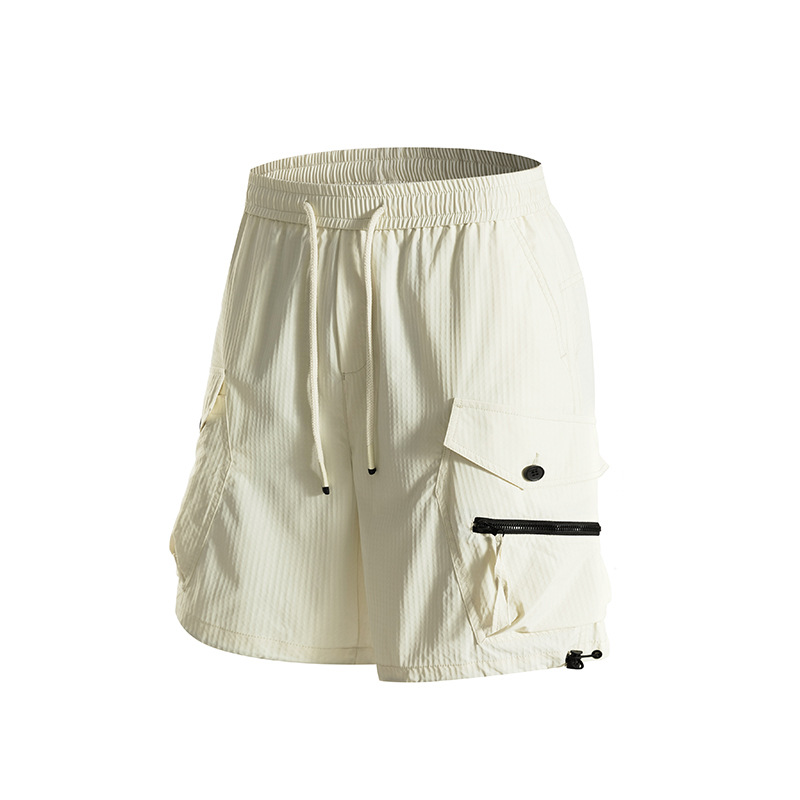 潮牌戶外短褲男山系夏季三防百搭休閒運動寬鬆輕薄五分褲