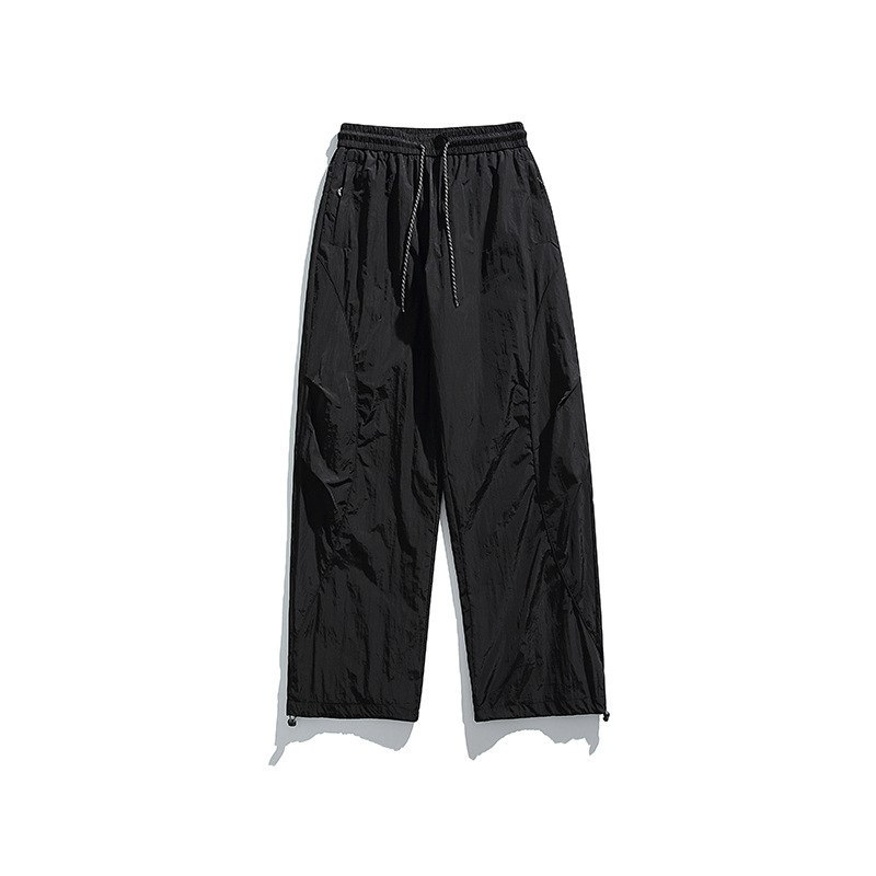 潮牌戶外三防石頭島工裝褲男秋季金屬尼龍輕量化運動休閒褲