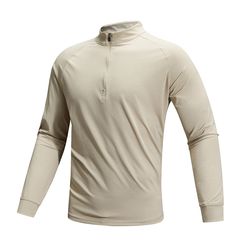 潮牌戶外釣魚服輕薄吸濕速乾長袖T恤旅行垂釣運動休閒上衣男