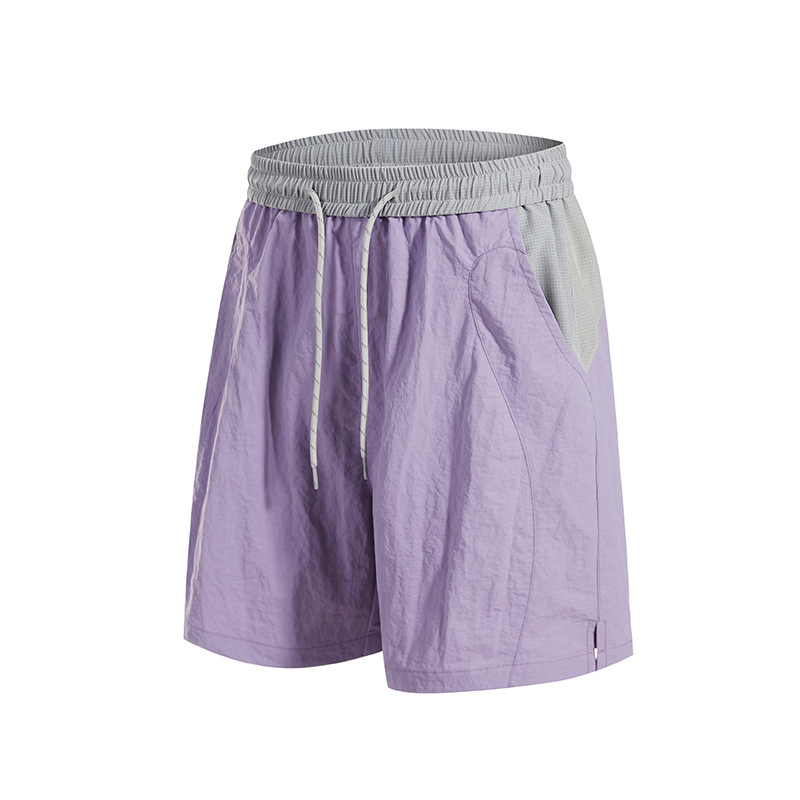 潮牌夏季戶外三防運動短袖短褲套裝男多口袋輕薄圓領T恤上衣