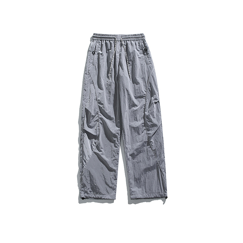 潮牌戶外三防石頭島工裝褲男秋季金屬尼龍輕量化運動休閒褲