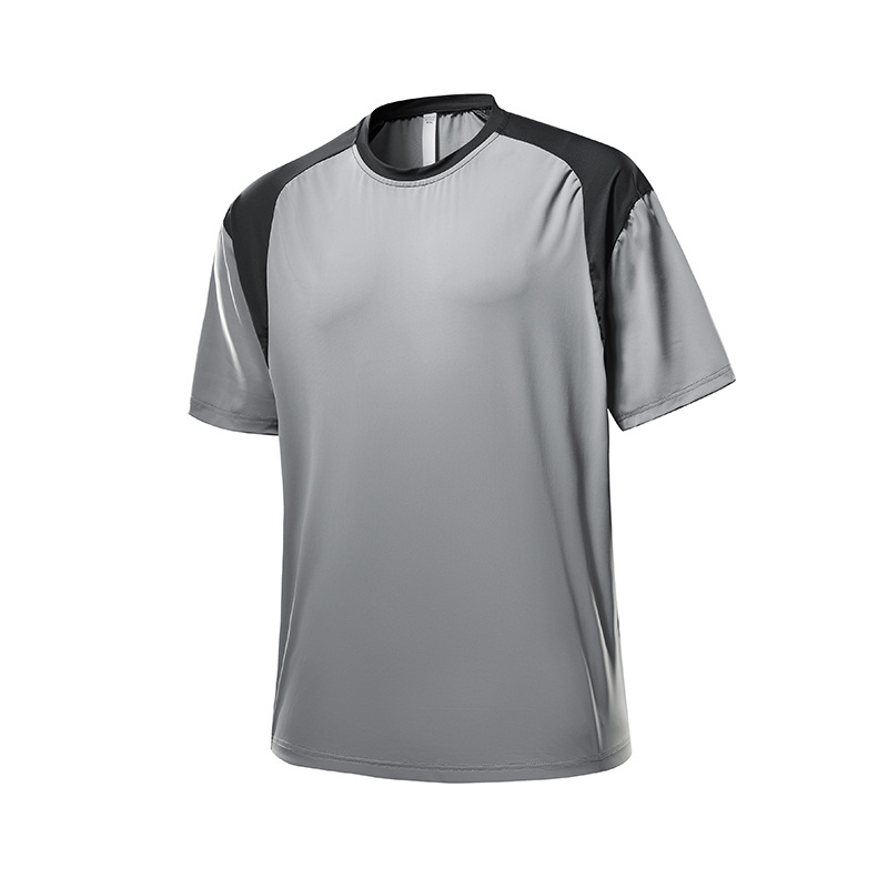 潮牌夏季T恤男UPF50+百搭休閒防紫外線速幹輕薄透氣情侶短袖