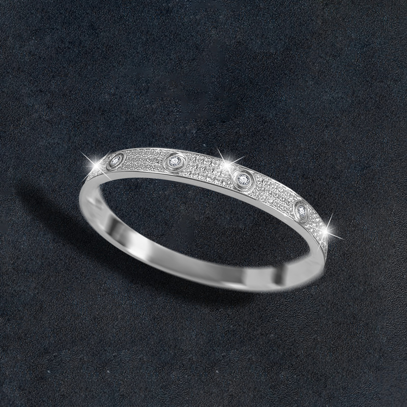 S925 silver moissanite starry bracelet