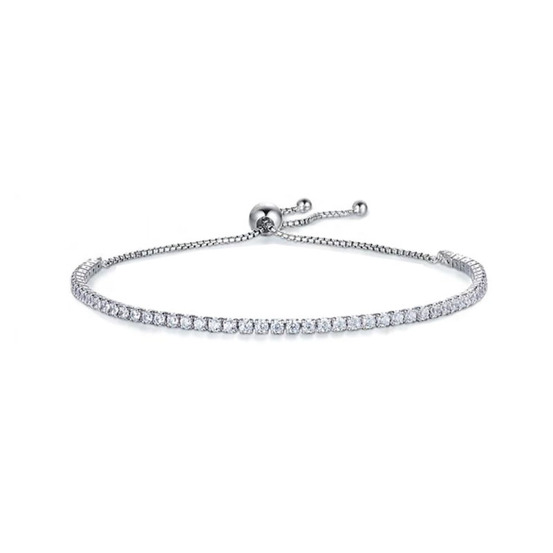 S925 Sterling Silver Moissanite Bracelet