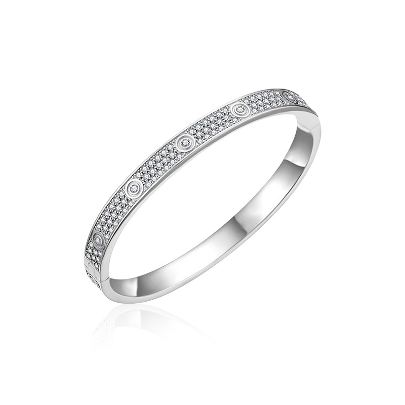 S925 silver moissanite starry bracelet