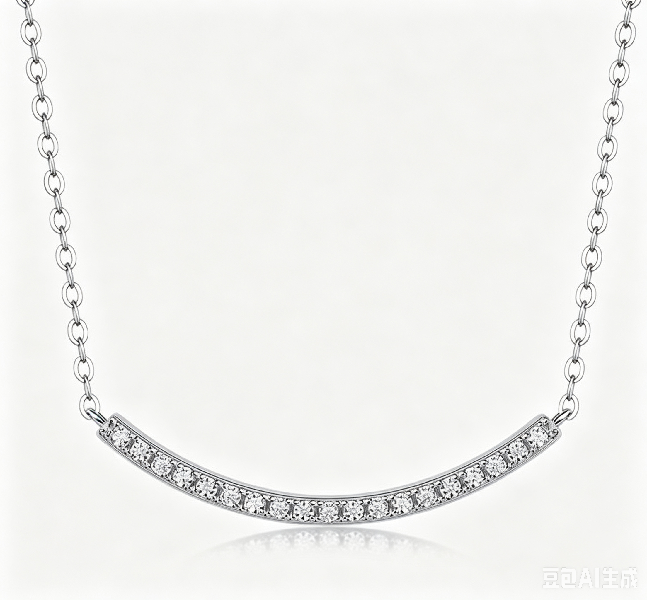 S925 Silver Moissanite Necklace