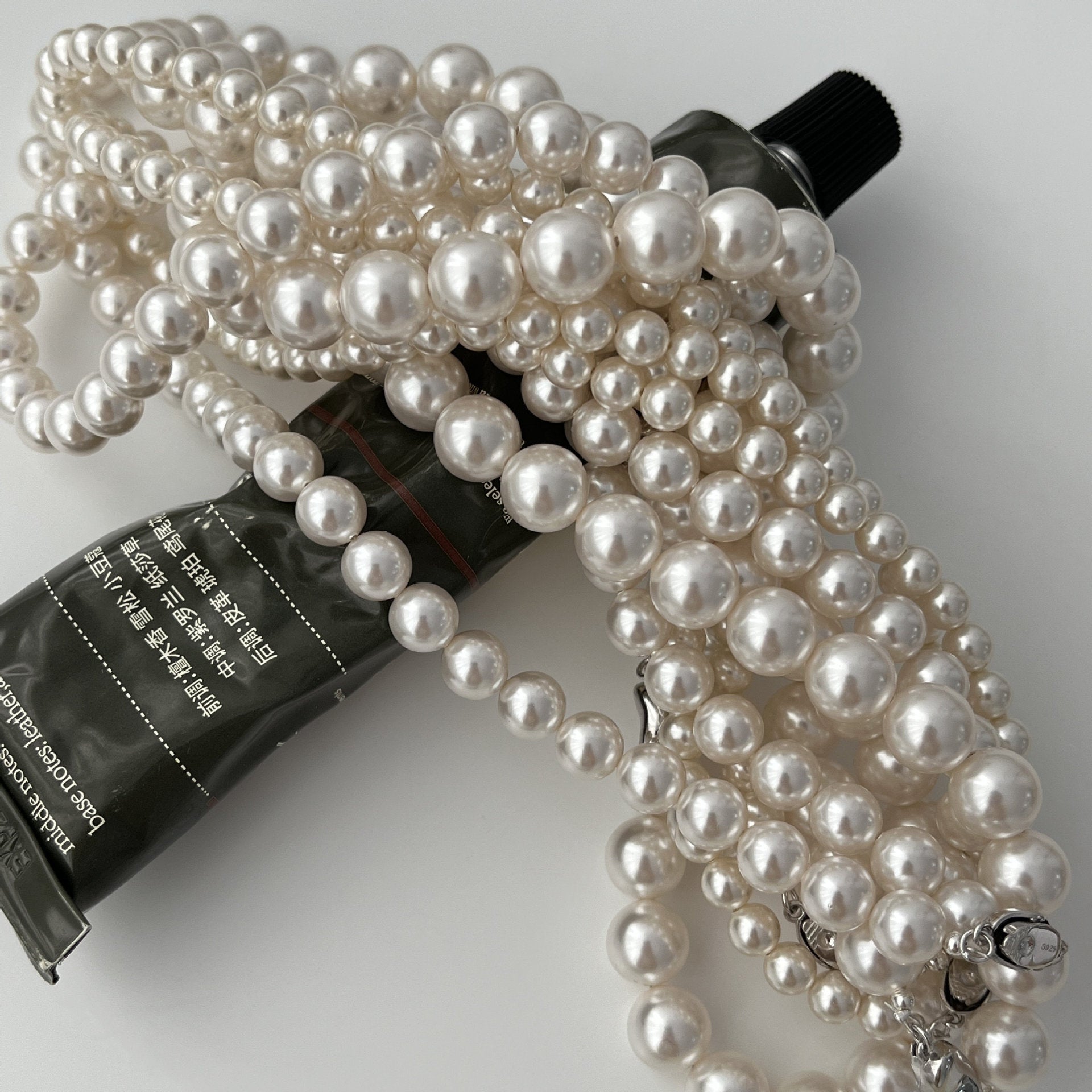 925 sterling silver pearl necklace