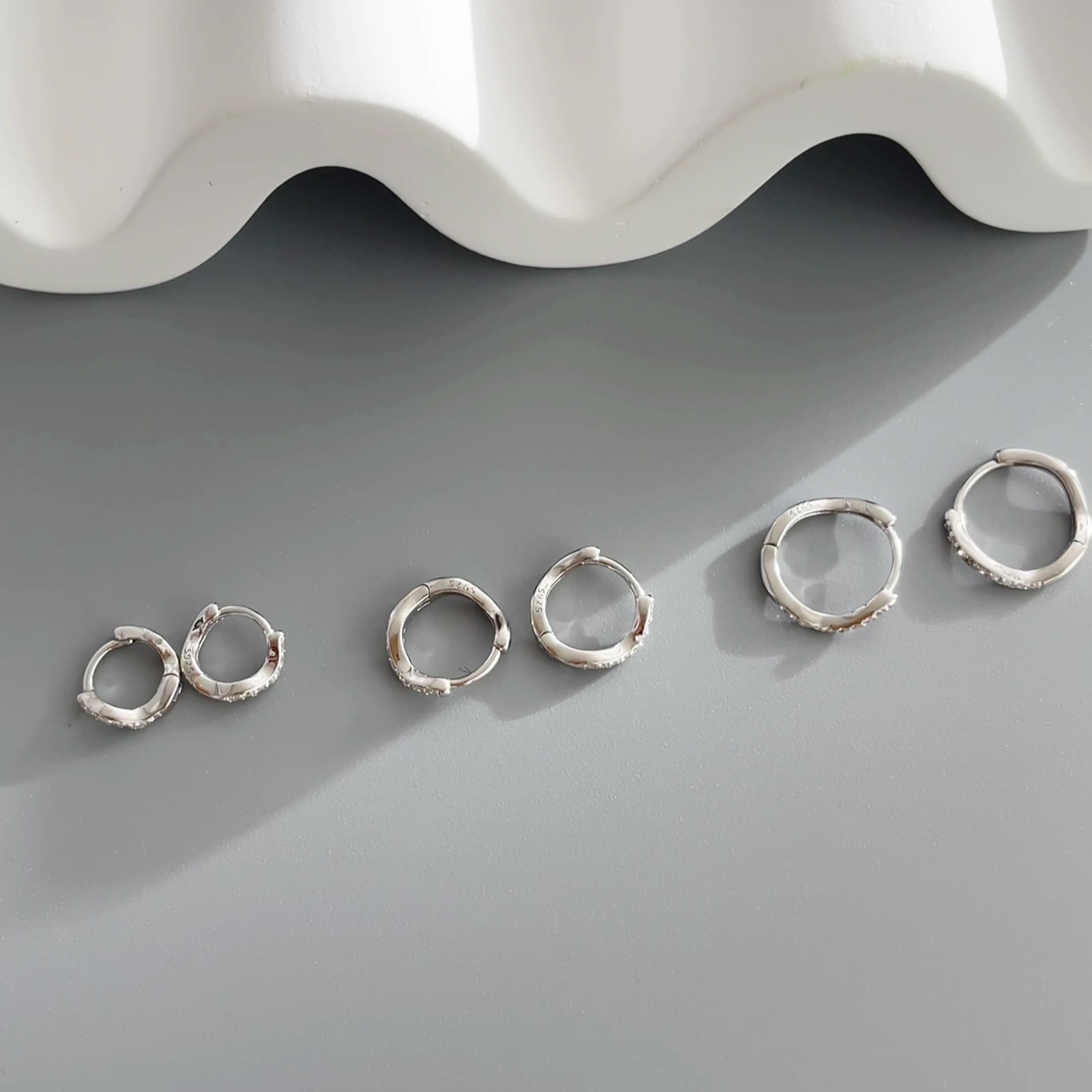 925 sterling silver earrings