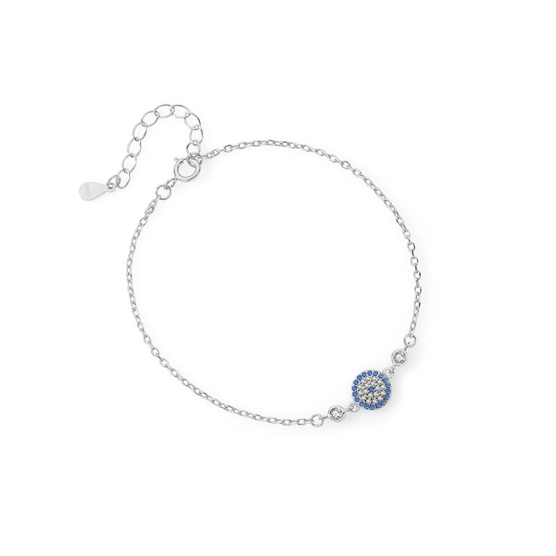 925 Sterling Silver Bracelet Set with Zirconia