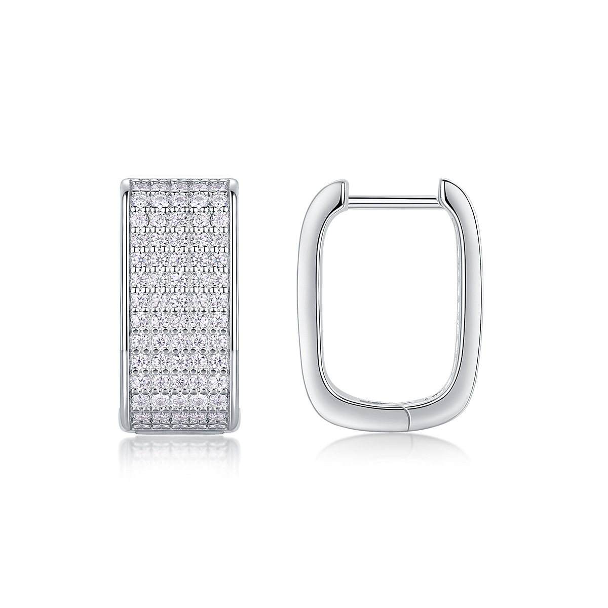 S925 Silver "Timeless" Moissanite Earrings