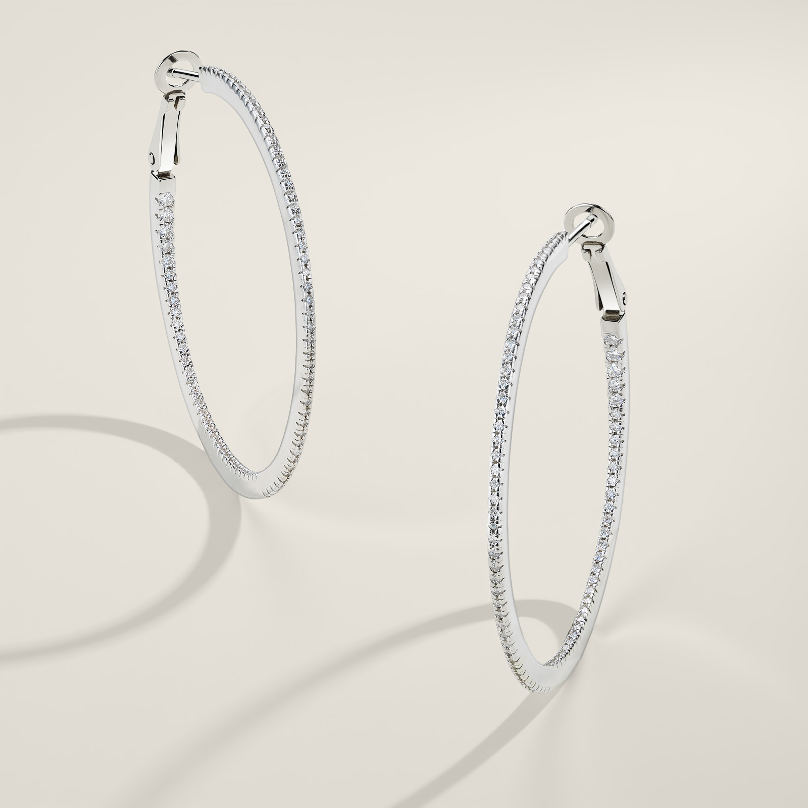 S925 Silver Statement Moissanite Earrings