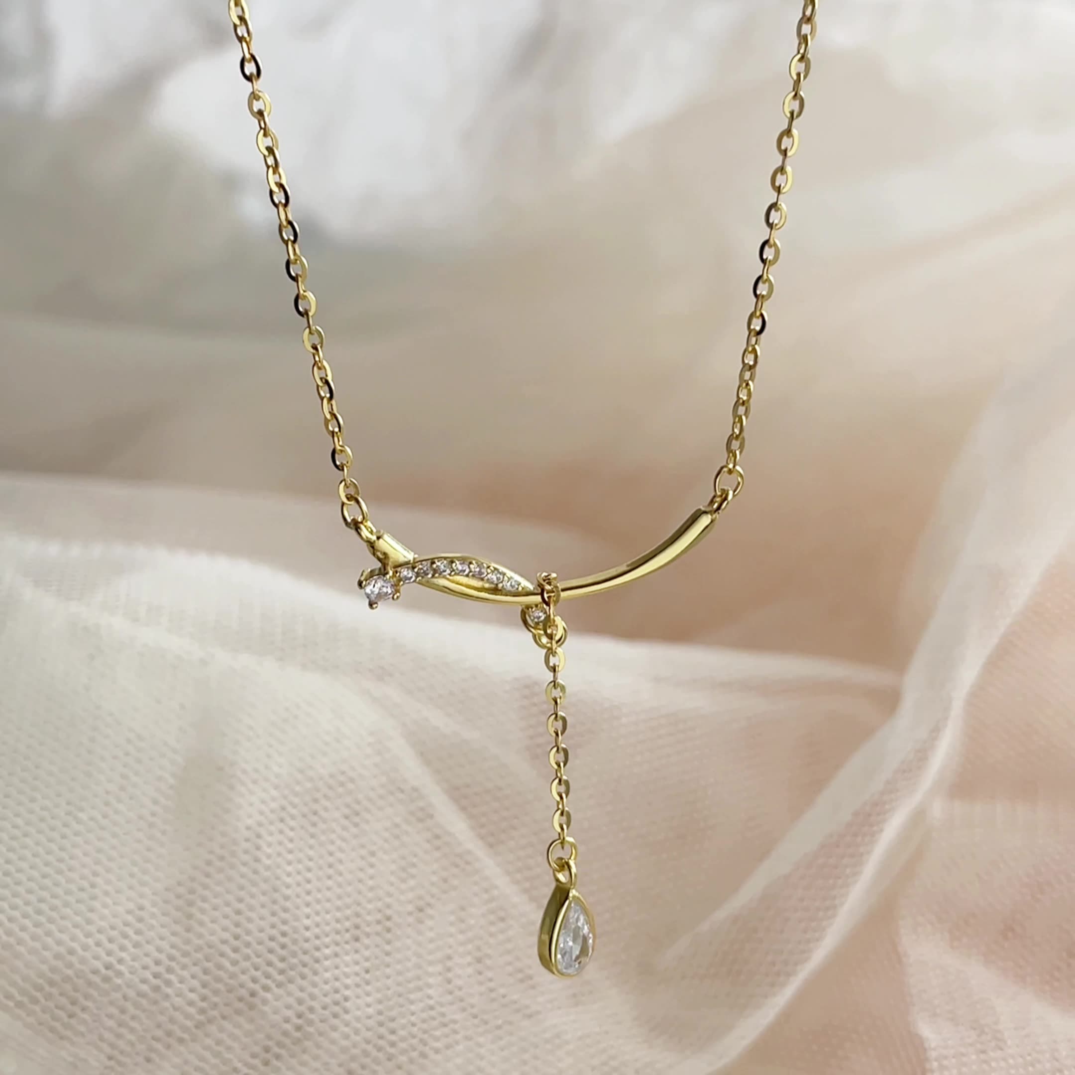 925 sterling silver tassel pendant necklace