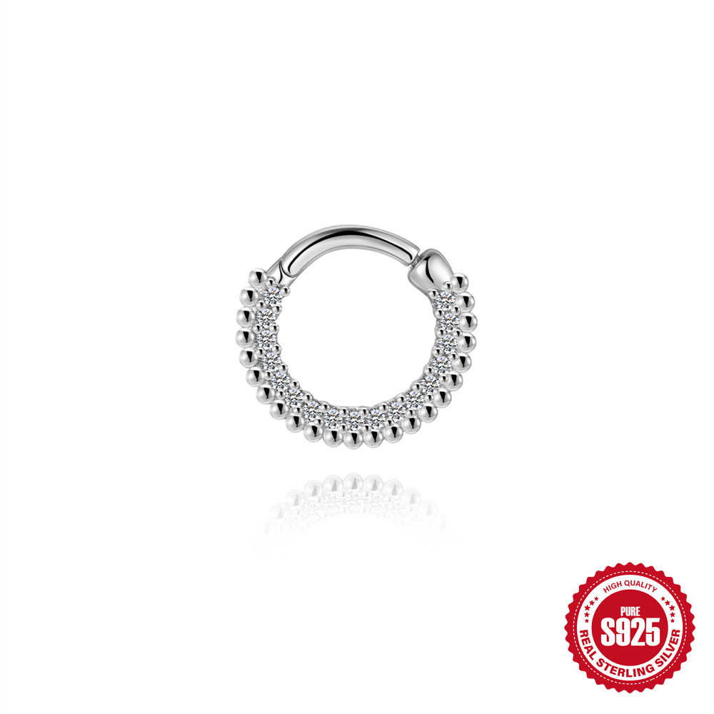 S925 Sterling Silver Moissanite Earrings