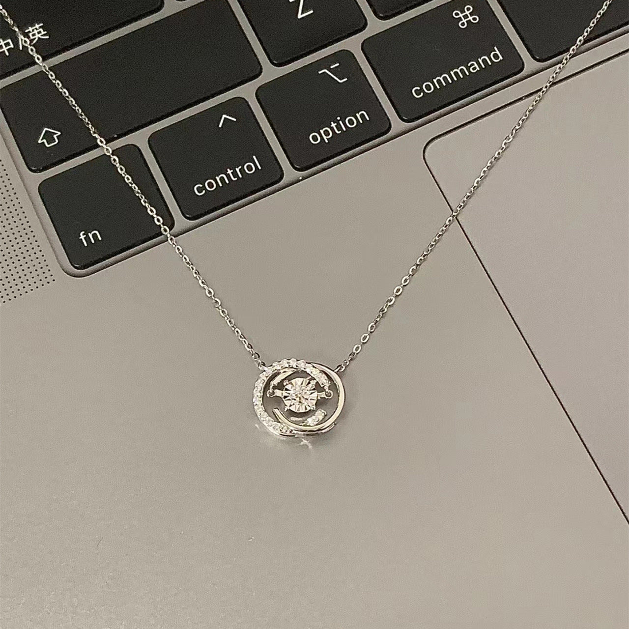 925 sterling silver necklace - silver