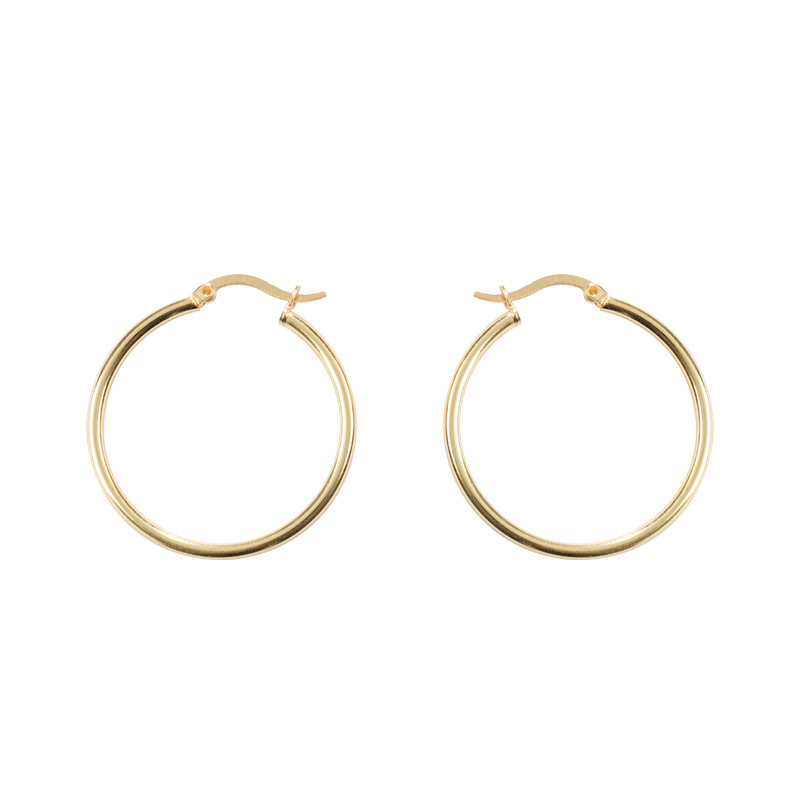 S925 Sterling Silver Oversized Hoop Earrings