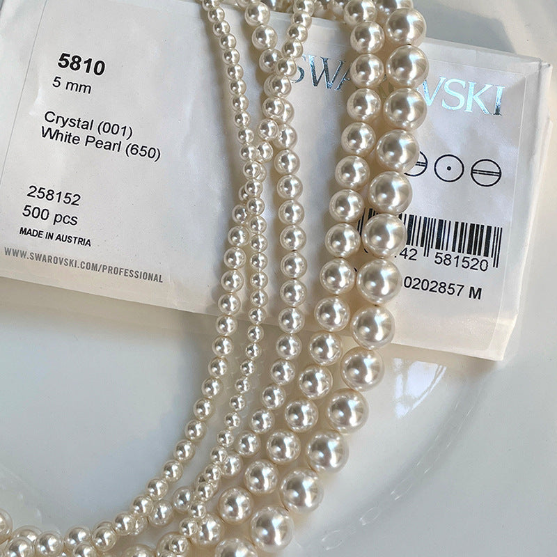 S925 sterling silver Shijia pearl necklace