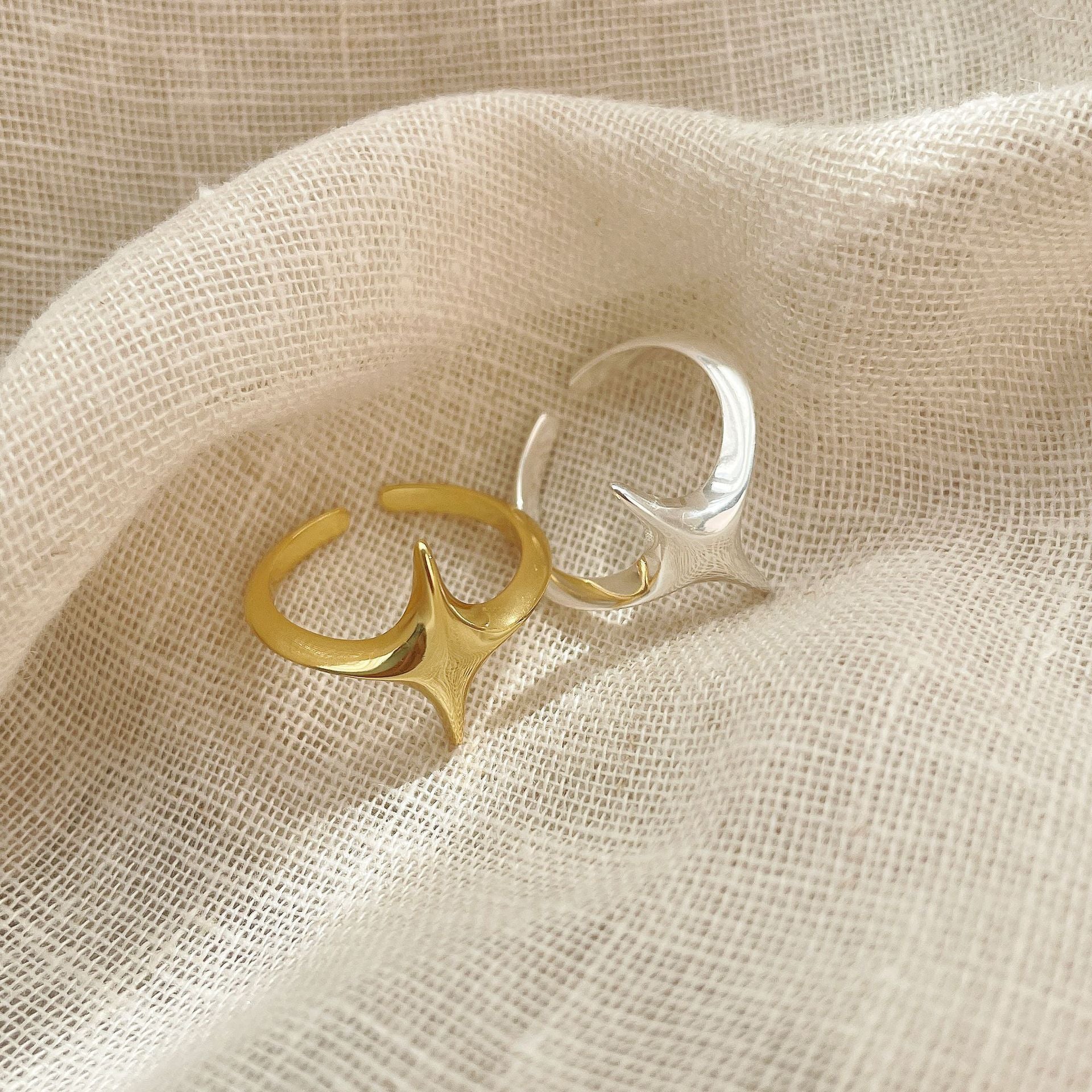 925 sterling silver open ring