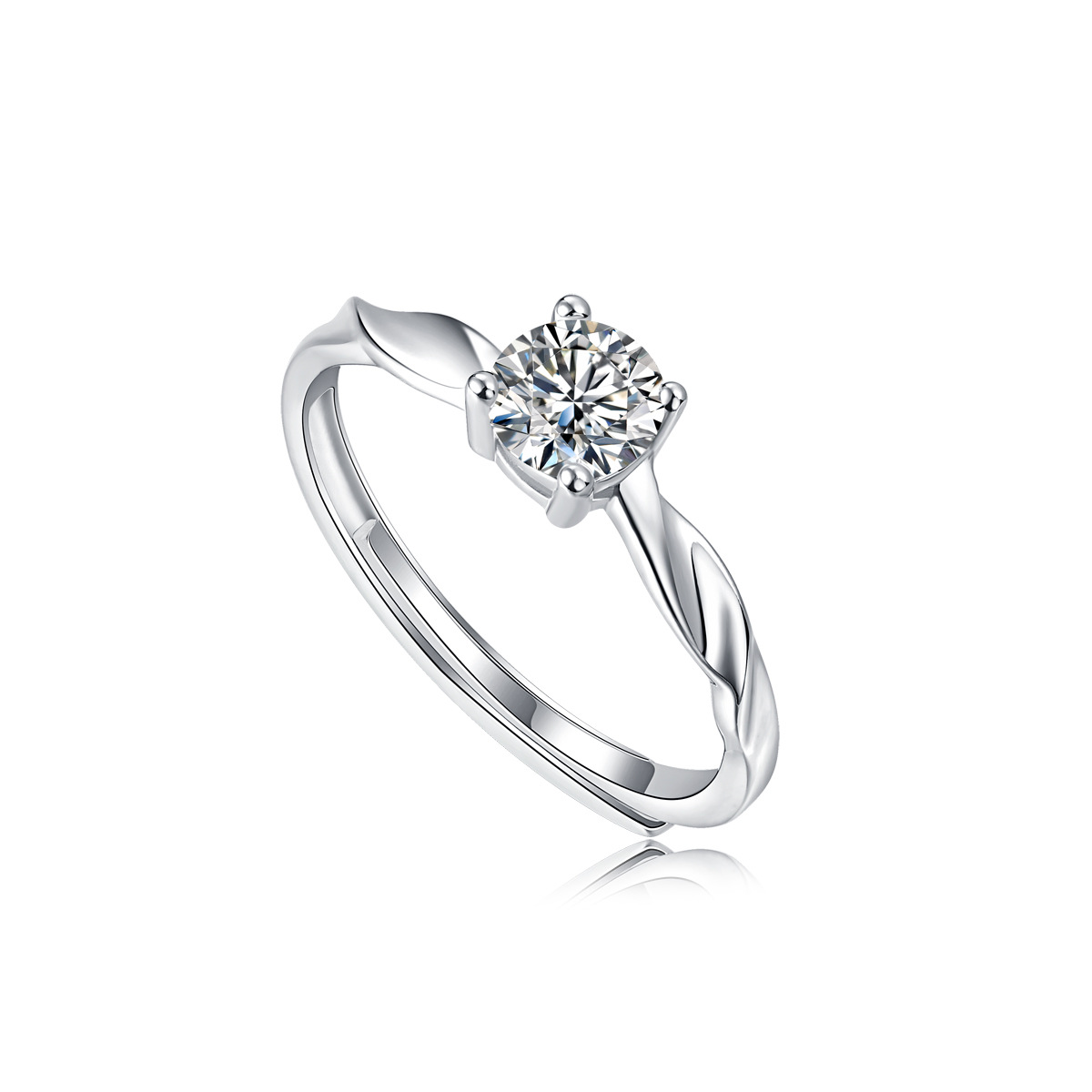 S925 Moissanite Couple's Rings