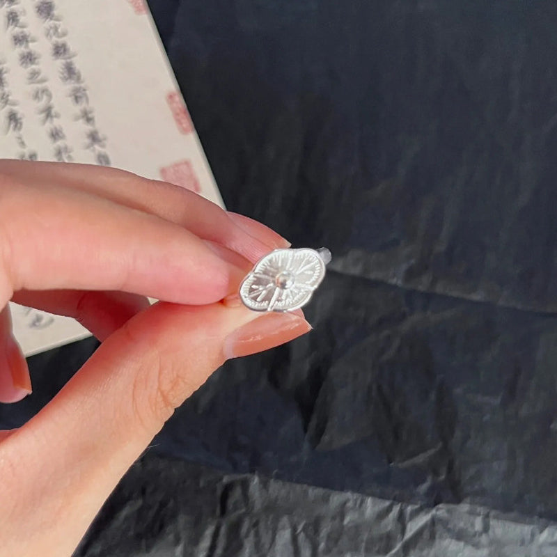 S925 Silver Open Ring - Silvery