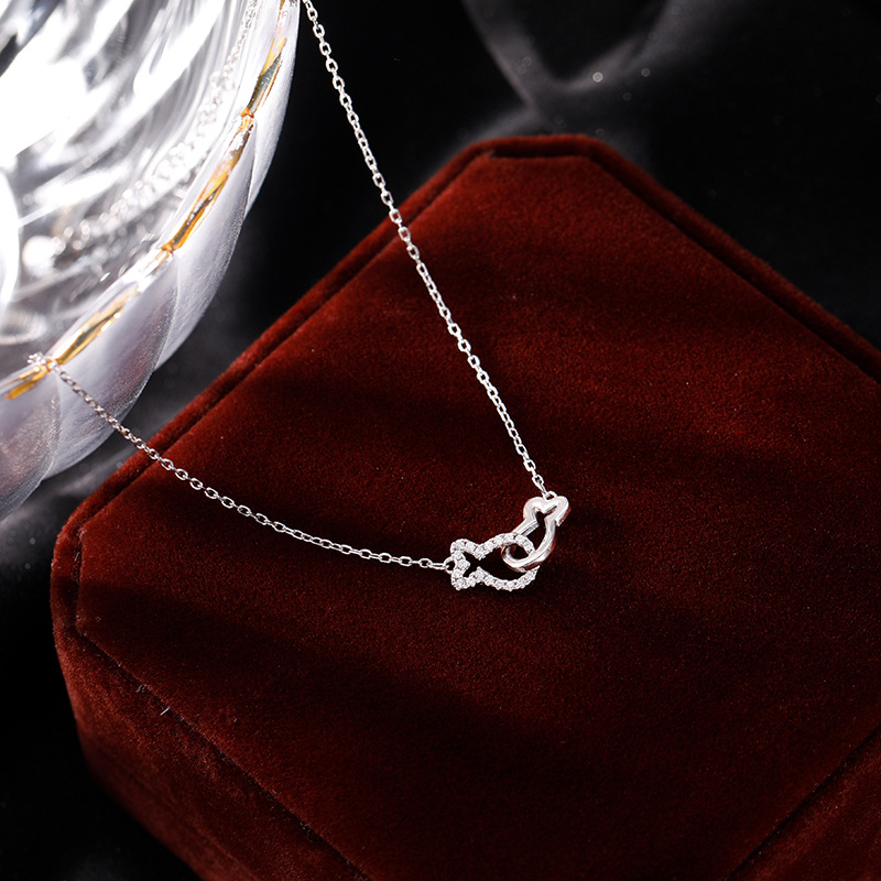 925 sterling silver ankle chain - silvery