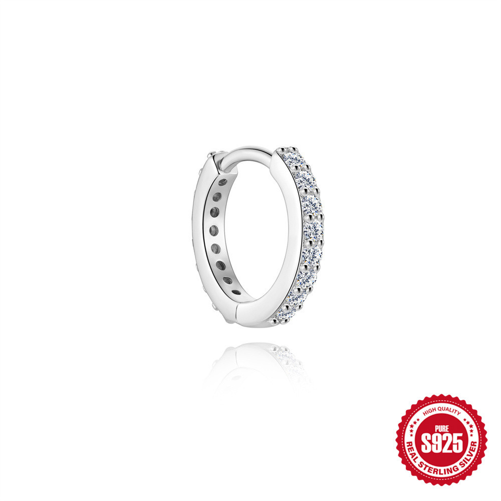 S925 Sterling Silver Moissanite Earrings