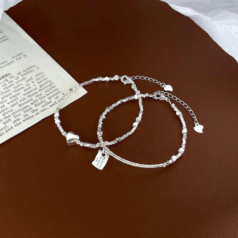 925 sterling silver bracelet - silvery
