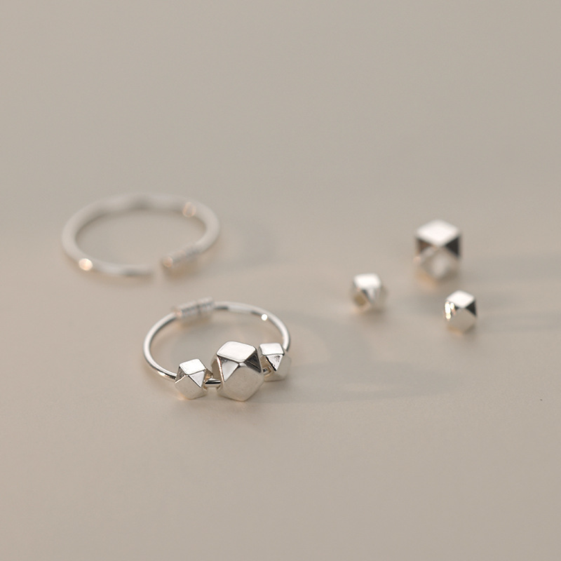 925 sterling silver earrings - silvery