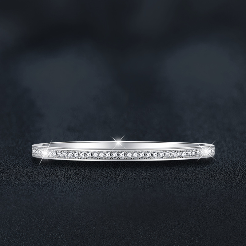 S925 silver moissanite starry bracelet