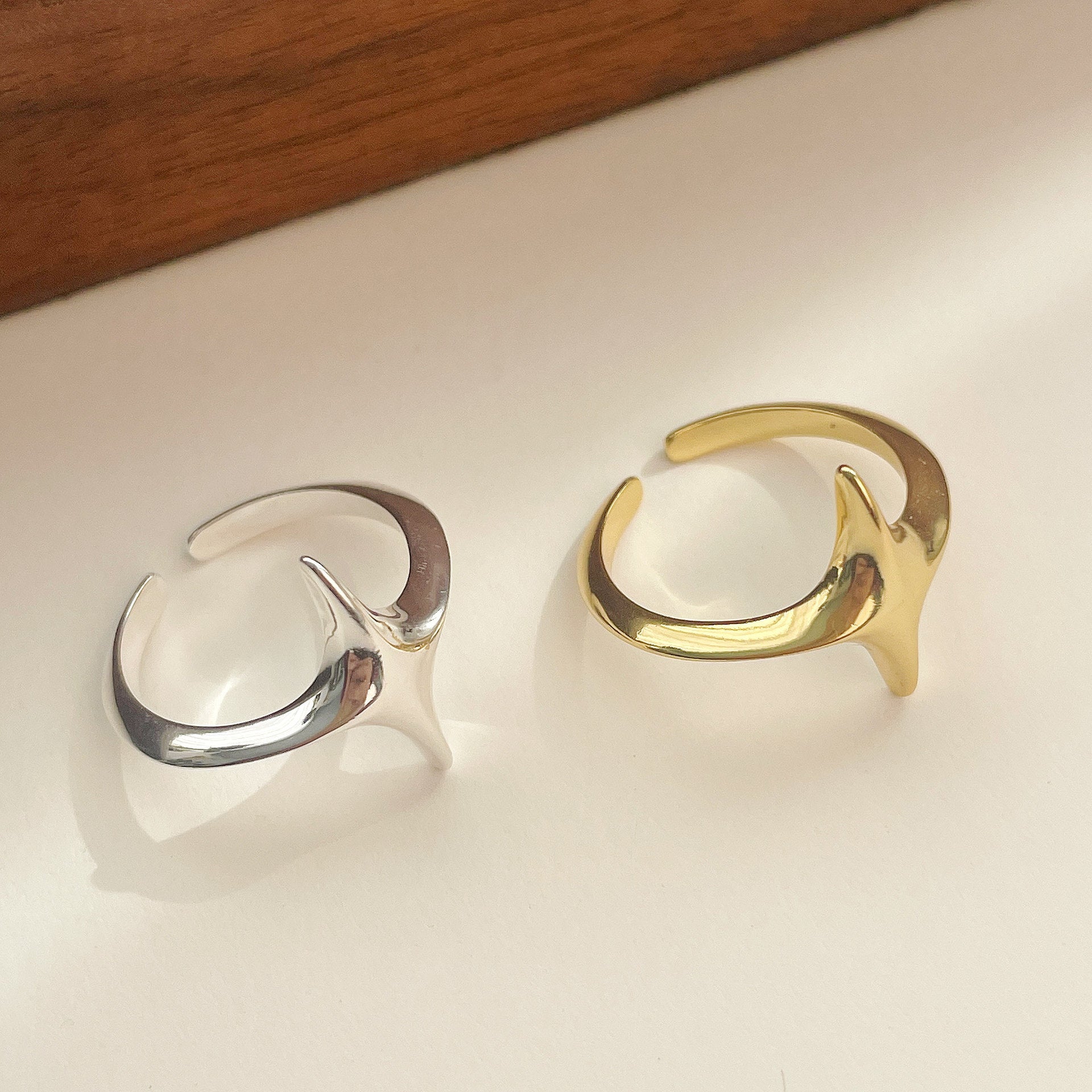 925 sterling silver open ring