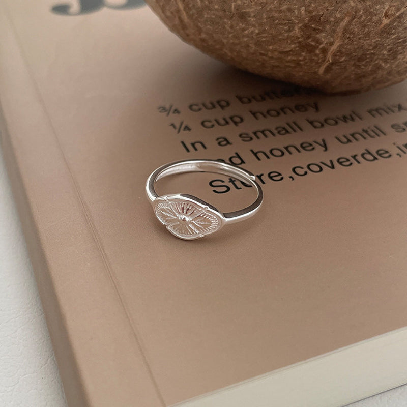 S925 Silver Open Ring - Silvery