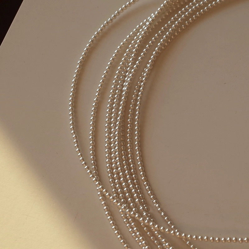 925 sterling silver pearl necklace