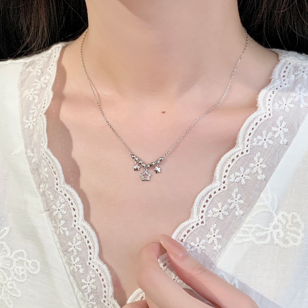 S925 sterling silver necklace