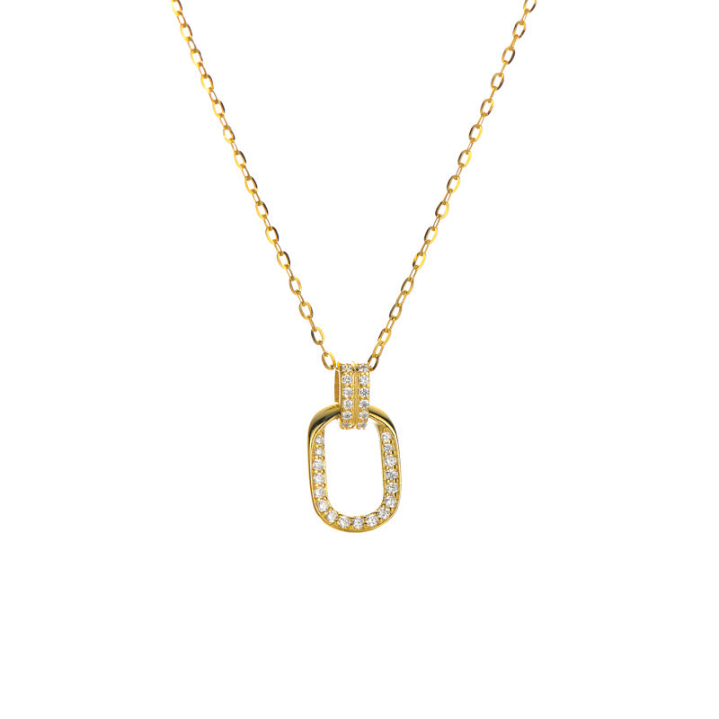 925 sterling silver square pendant necklace